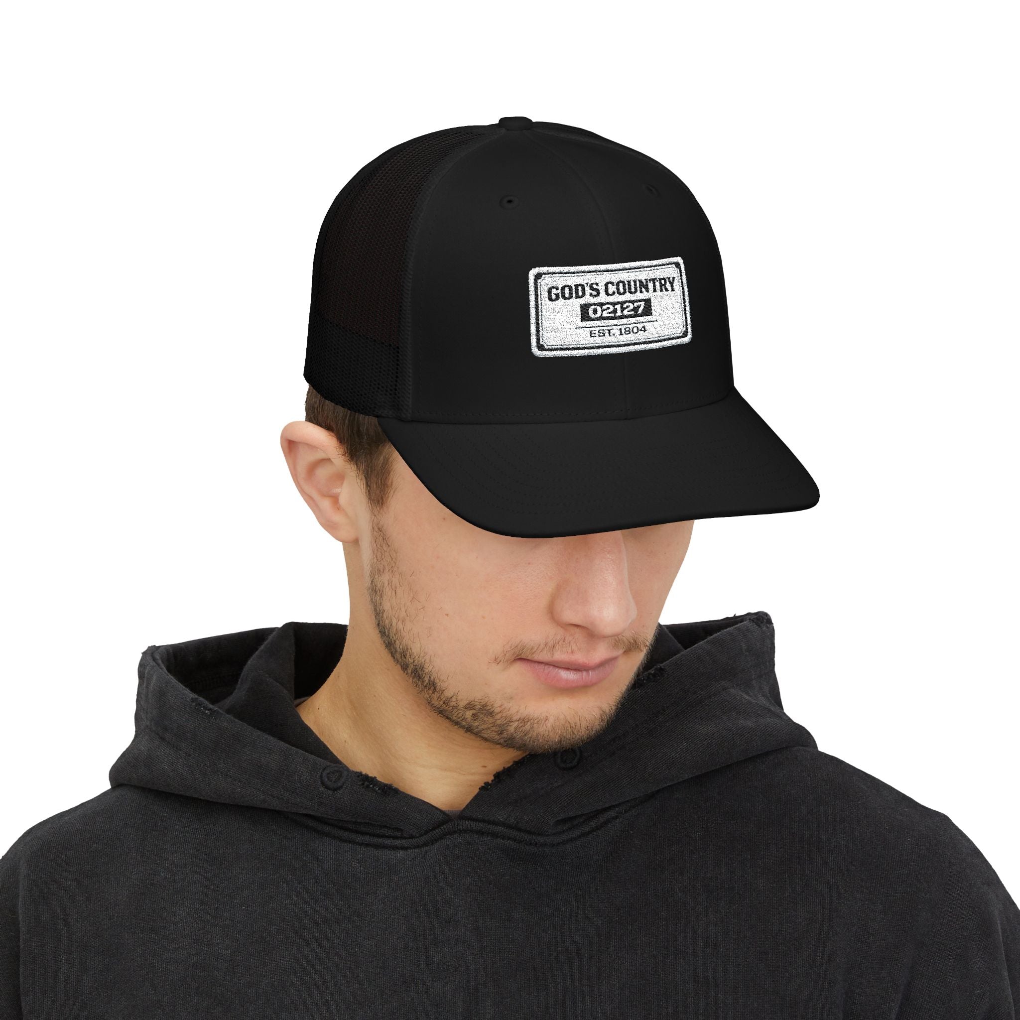 Southie 02127 "God's Country" Trucker Cap