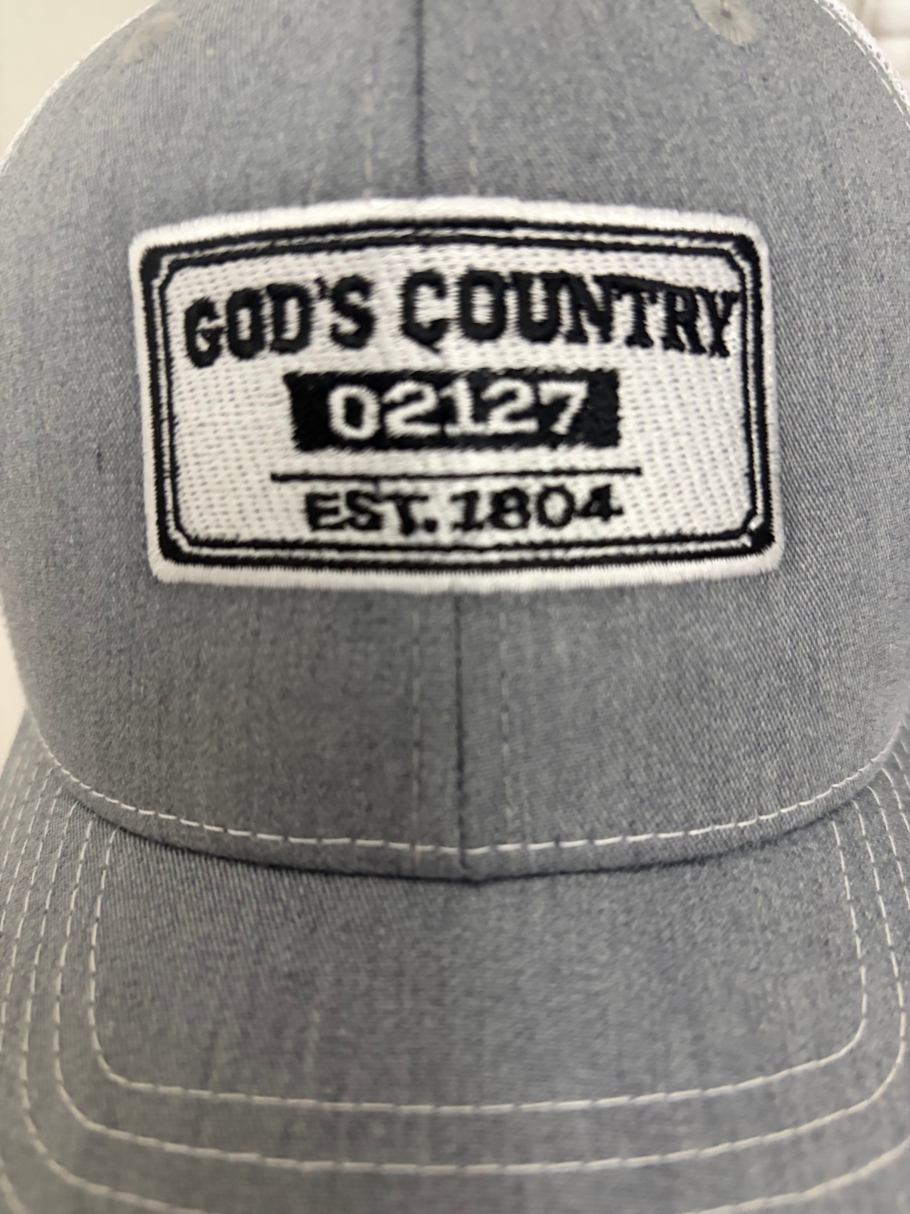 Southie 02127 "God's Country" Trucker Cap